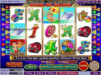 5 Reel Wheel of Chance Reels
