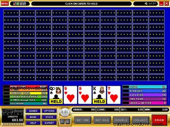 Aces and Faces 100 Play PowerPoker After Deal