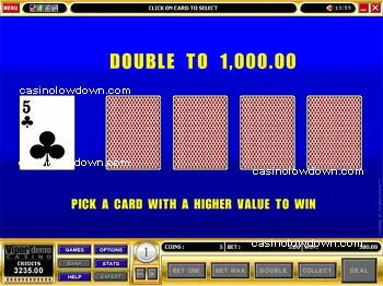 All Aces Video Poker Screenshot