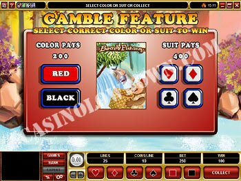 Bearly Fishing Gamble Screen