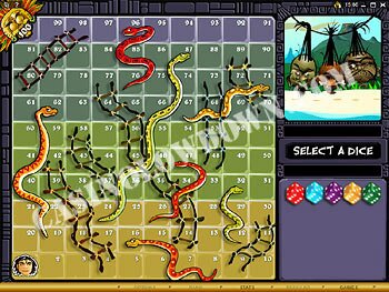 Big Kahuna Snakes and Ladders Bonus Screen