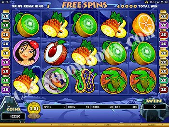 Big Kahuna Snakes and Ladders Free Spins