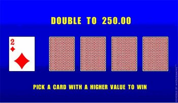 Bonus Deuces Wild Gamble Feature