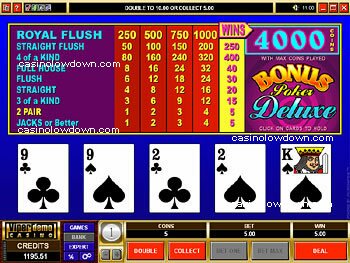 Bonus PokerDeluxe