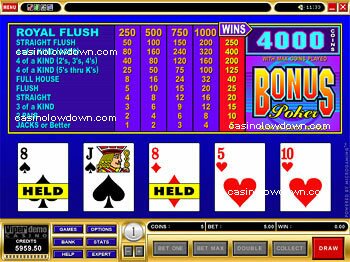 Bonus Video Poker 1