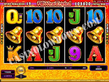 Burning Desire Free Spins Screen
