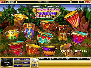 Bonus Screen