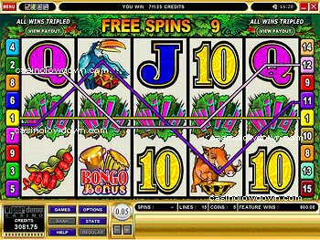 Free Spin Screen