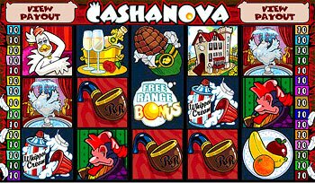 Cashanova Main Screen