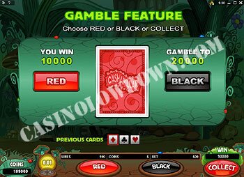 Cashapillar Gamble Feature