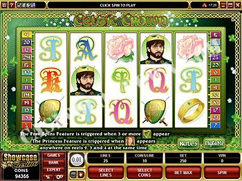 Celtic Crown Reel Screen