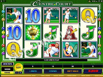 Centre Court Main Screen