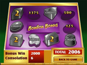 Bon Bon Bonus Screen