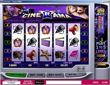 Cinerama Progressive Slot
