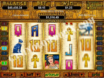 Cleopatra's Gold Video Slot
