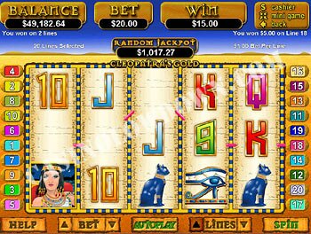 Cleopatra's GoldVideo Slot