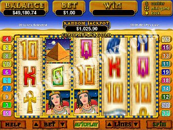 Cleopatra's GoldVideo Slot