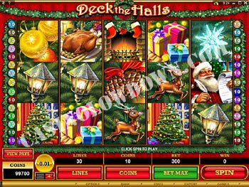 Deck the Halls Main Screen