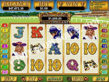 Derby Dollars Video Slot