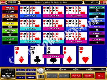 Deuces & Joker 10 Play Power Poker 2