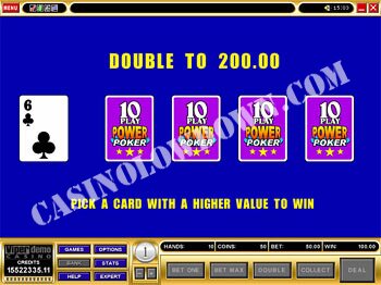 Deuces & Joker 10 Play Power Poker 3
