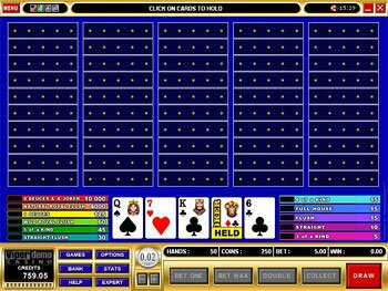 Deuces and Joker 50 Play Power Poker after Deal