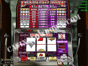 Diamond Mine Video Slot