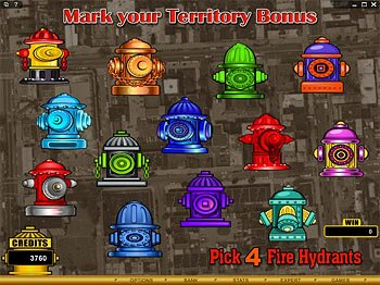 Territory Bonus Screen