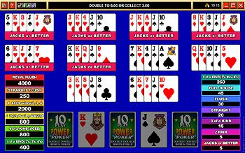 Double Double Bonus 10 Play Power
Poker