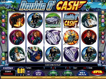 Double O' Cash Main Screen