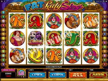 Fat Lady Sings Main Screen