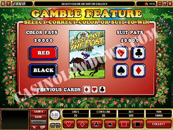 First Past the Post Gamble Screen