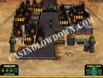 Flight Zone 1st Bonus Screen
