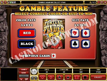 Fortune Finder Bonus Screen