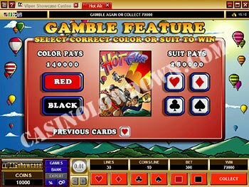 Hot Air Gamble Feature