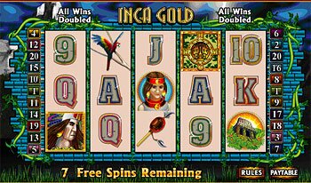 Inca Gold Free Spins Feature