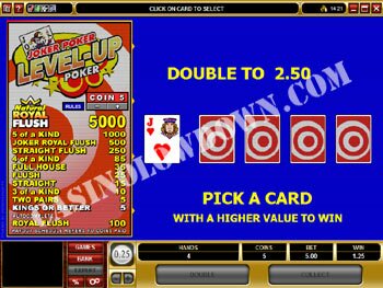 Joker Poker Level Up Poker Gamble