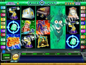 Jonny Specter Free Spins Screen