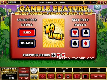K9 Capers Gamble Feature