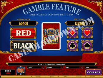 Kings of Cash Gamble