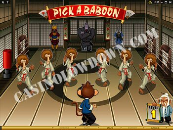 Kung Fu Monkey Bonus