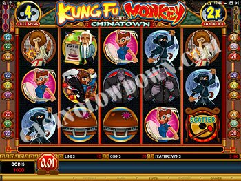 Kung Fu Monkey Free Spins