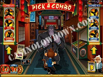 Kung Fu Monkey Pick a Combo