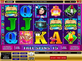 Free Spins Activation Screen