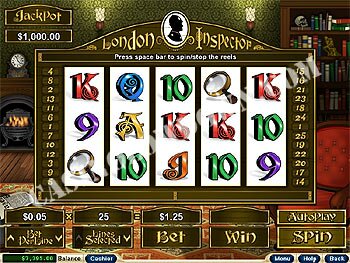 London Inspector Main Screen