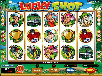 Lucky Shot Main Screen