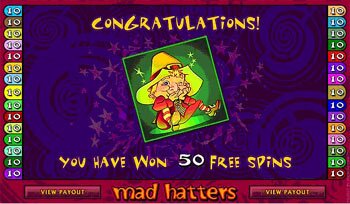 Free Spins - Summary Screen