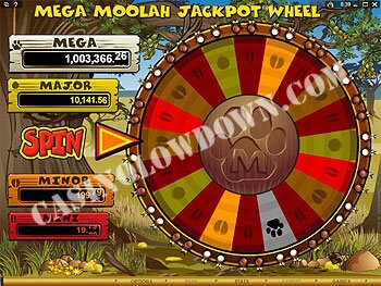 Mega Moolah Paytable 3