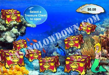 Mermaid's Quest Bonus Game Screen