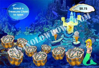Mermaid's Quest Bonus Game Screen